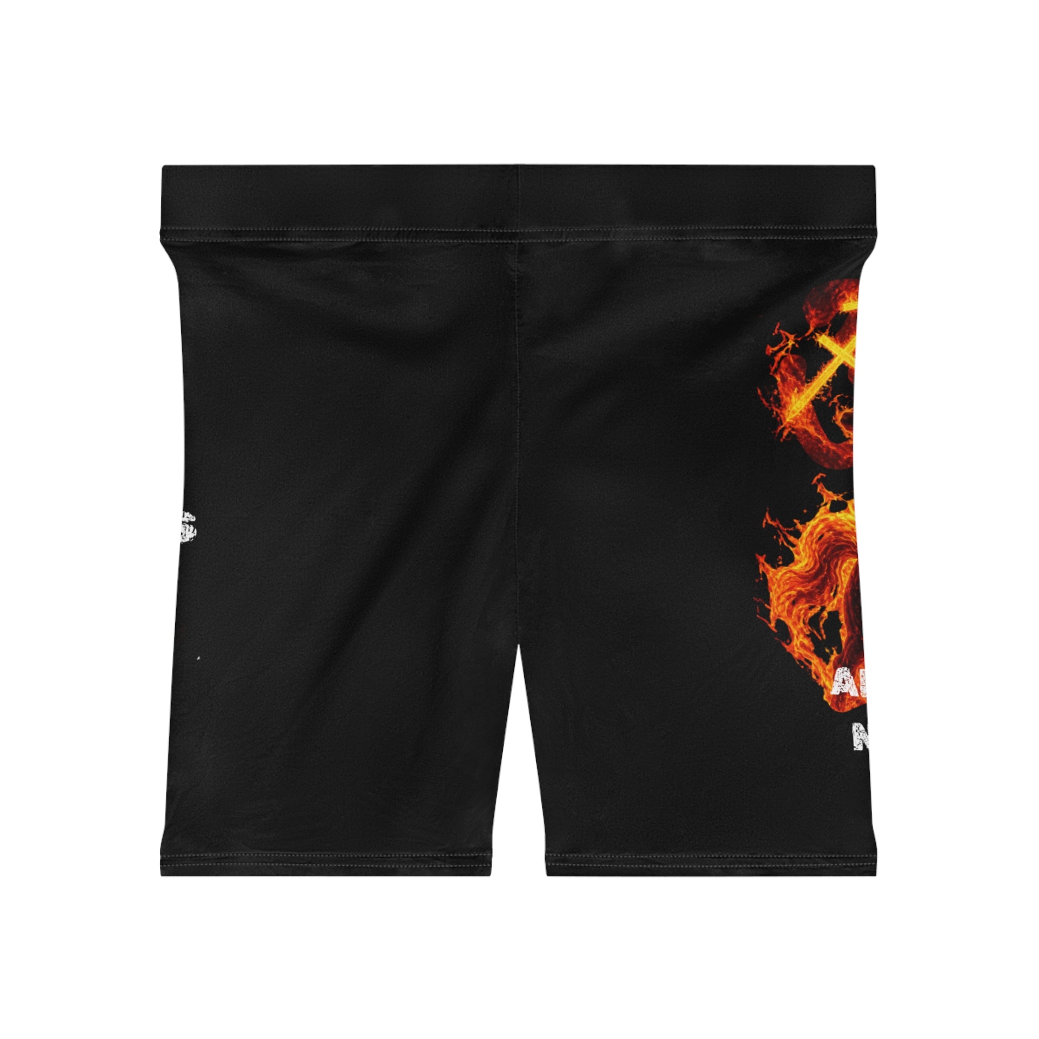 Sagittarius Fire Archer Women's Biker Shorts — Zodiac Astrology Activewear