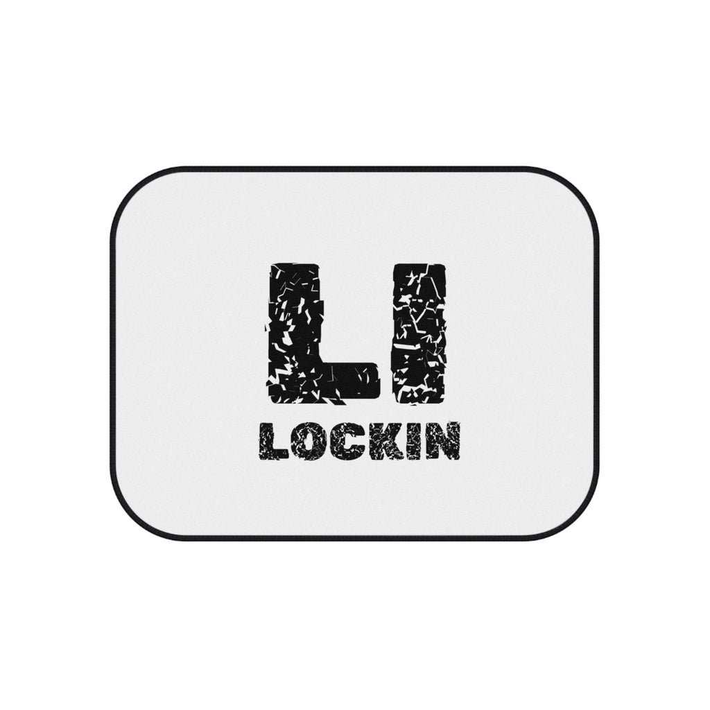 Lockin Barbell Car Floor Mats (Set of 4)