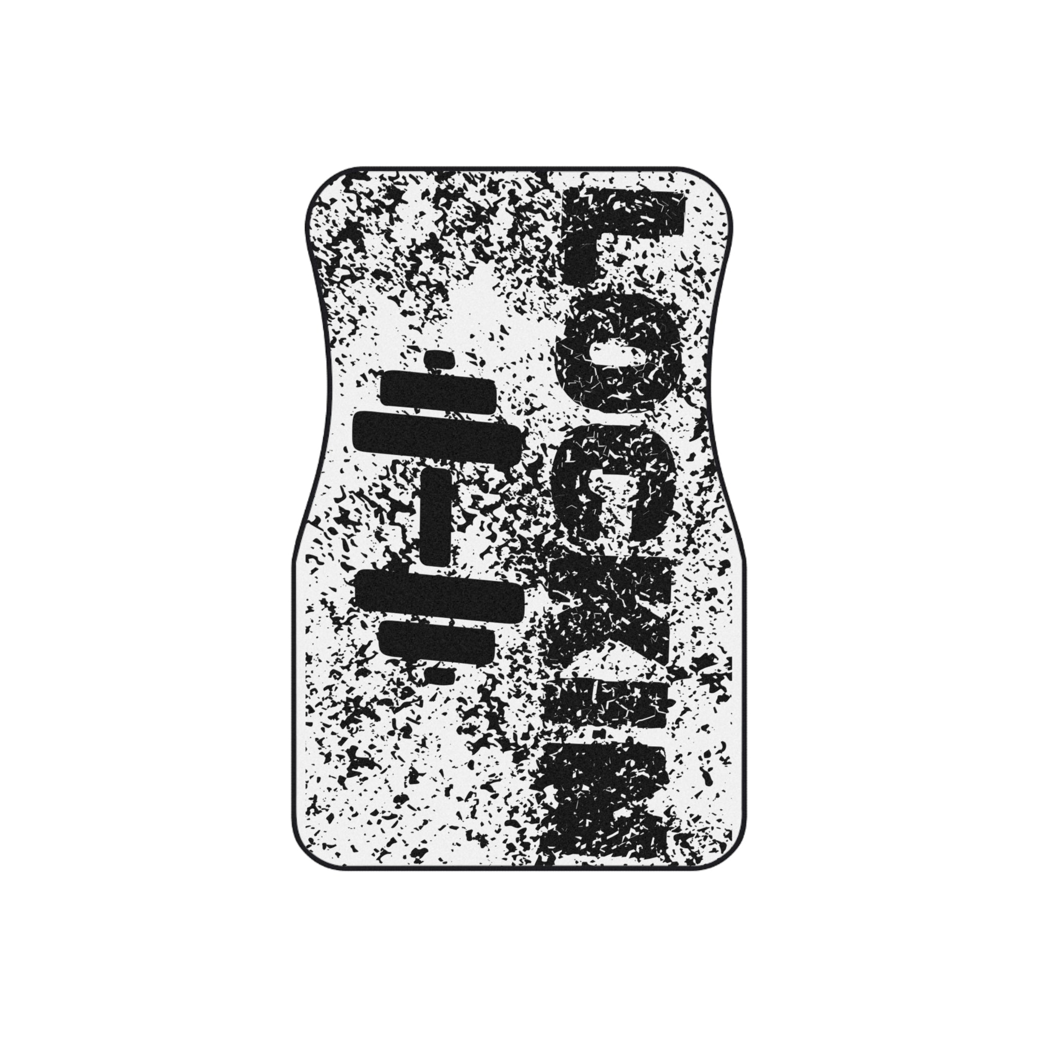 Lockin Barbell Car Floor Mats (Set of 4)