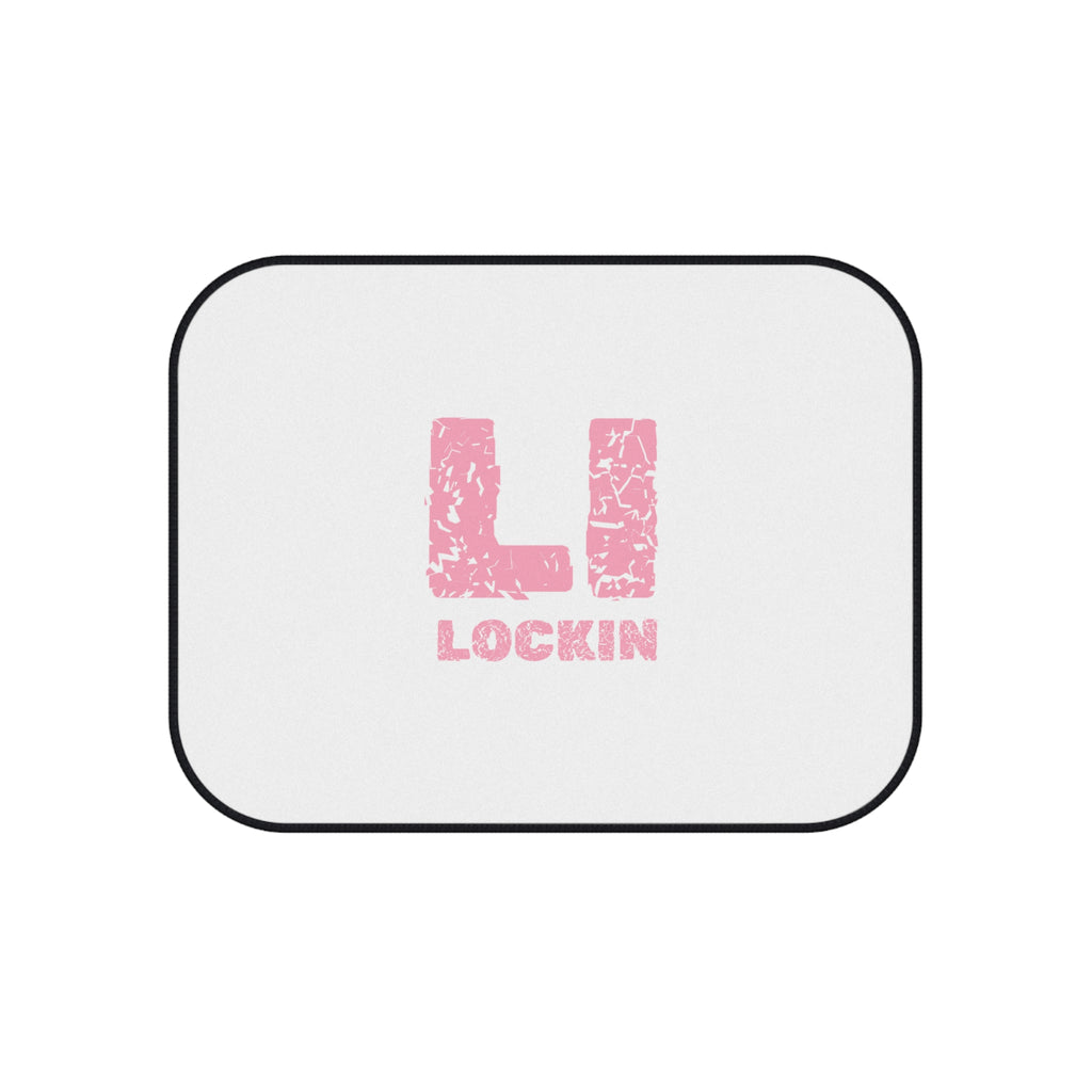Motivational 'Lockin' Fitness Car Floor Mats (Set of 4)
