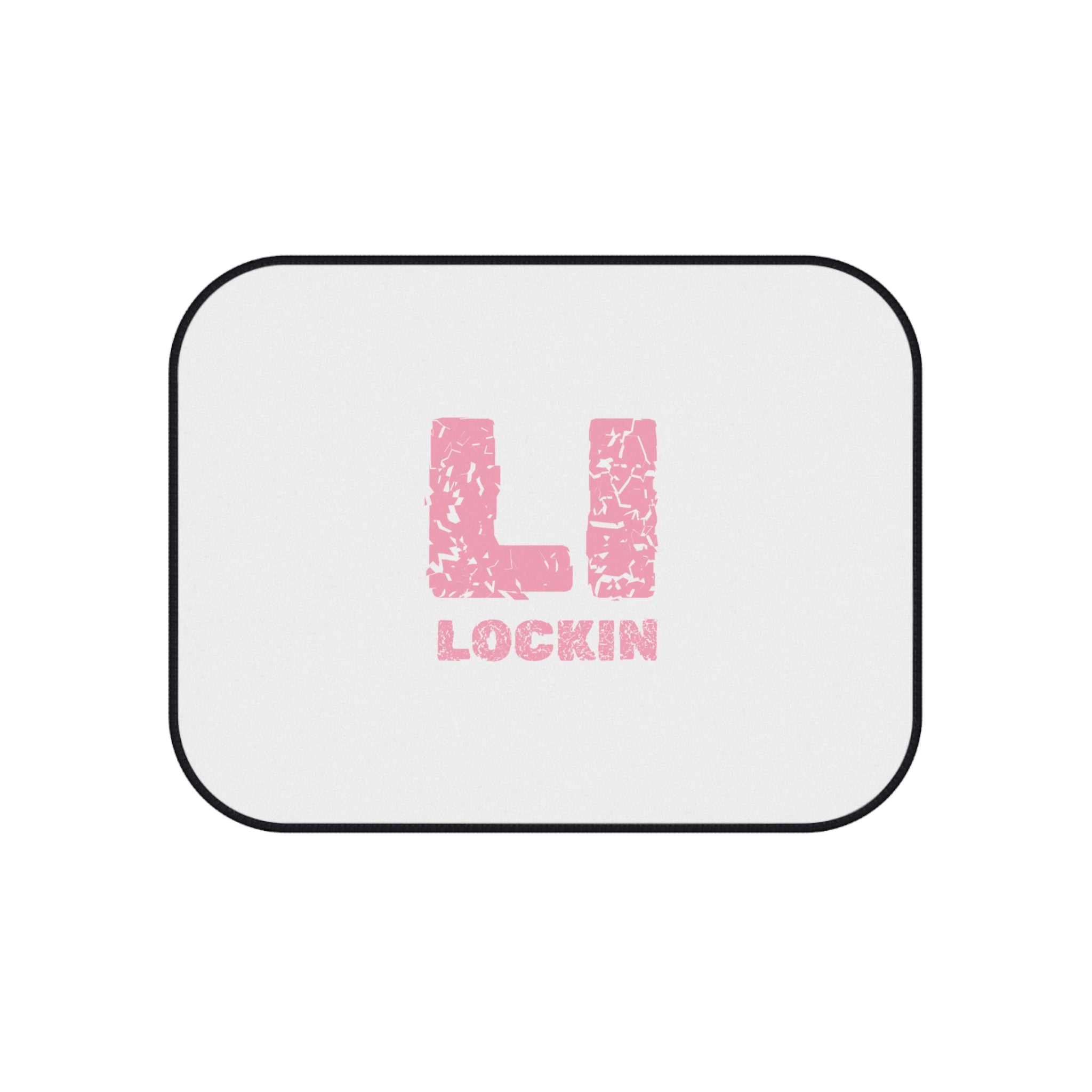 Motivational 'Lockin' Fitness Car Floor Mats (Set of 4)