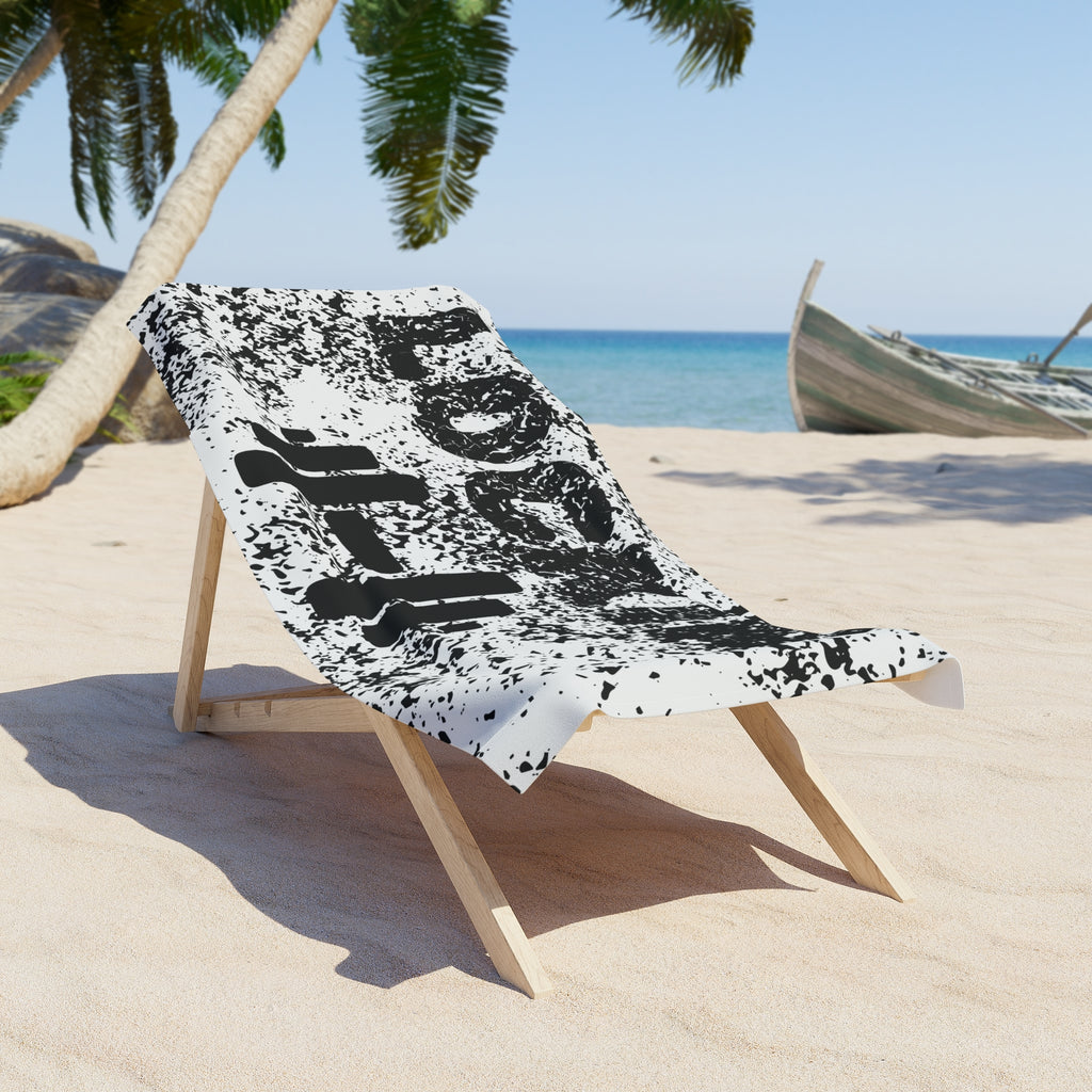 Lockin Barbell Beach Towel — Gym Motivation Fitness Towel