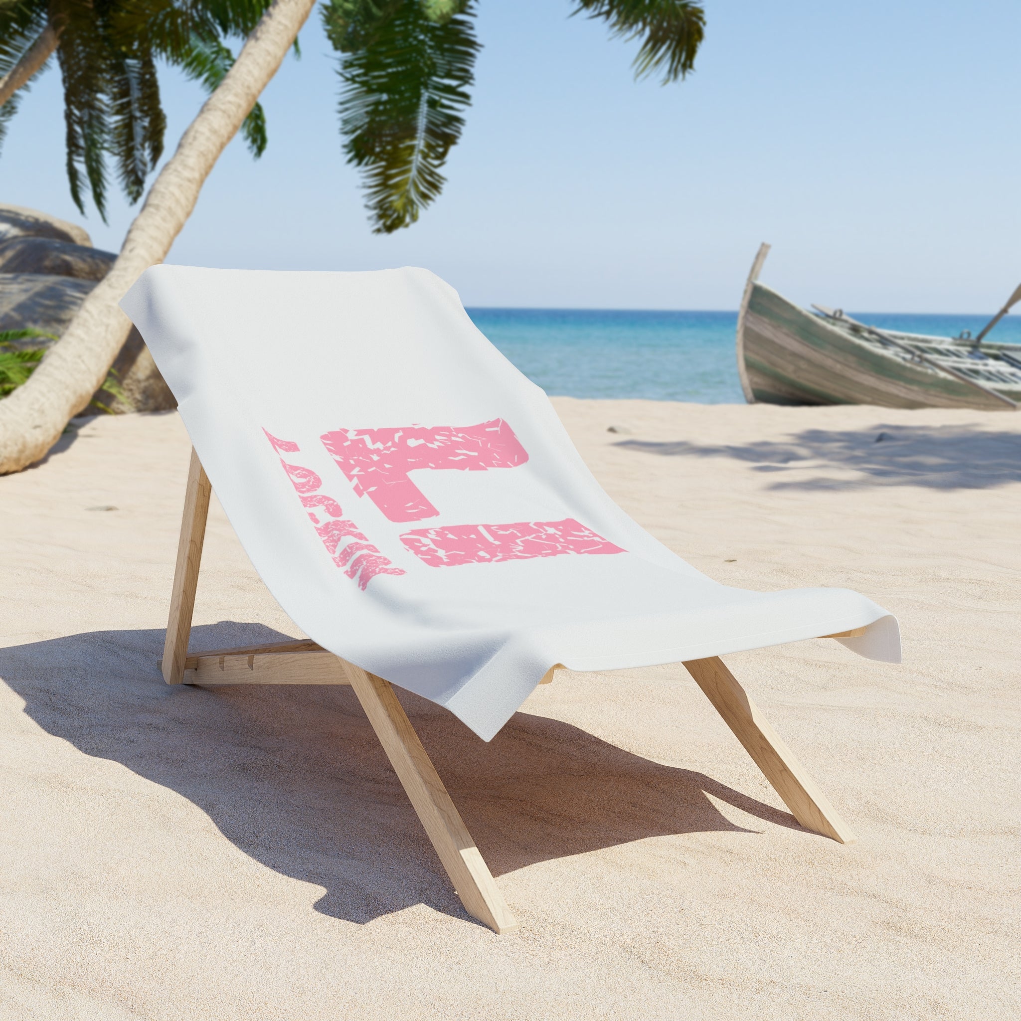 Pink 'Li Lockin' Beach Towel – Funny Hawaiian Vacation Pool & Ocean Towel