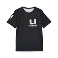 Lockin Graphic Sports Jersey — Men’s Athletic Tee with Vertical Back Text