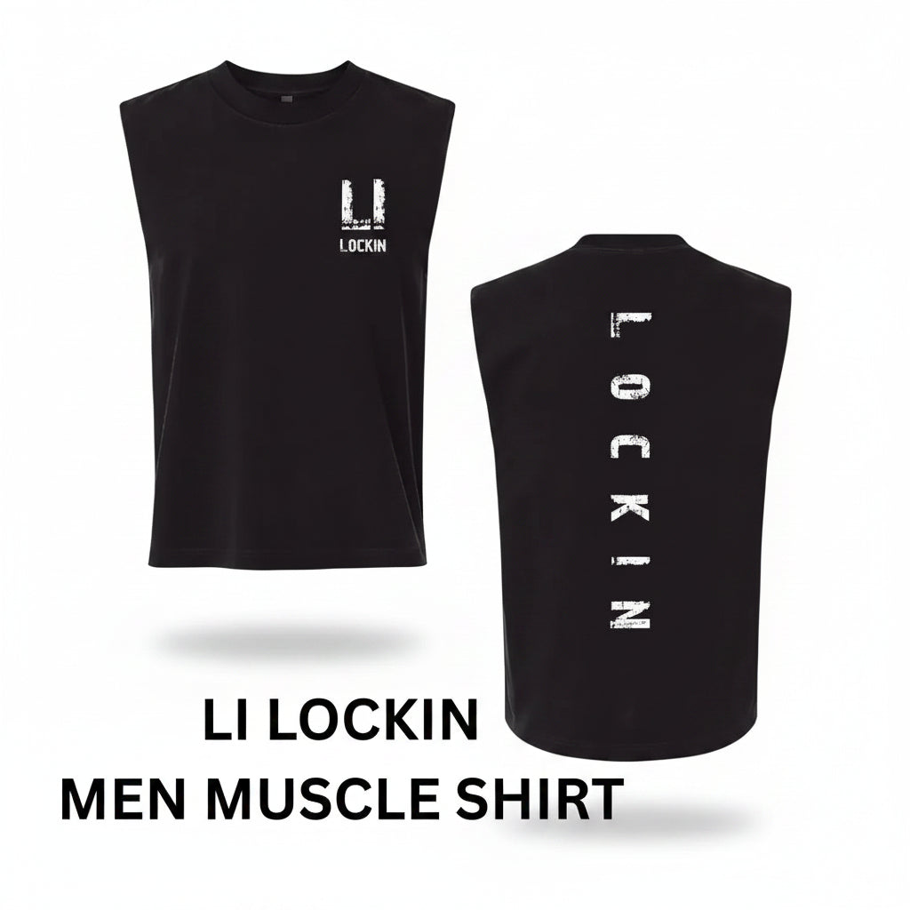 Lock In — Heavyweight Muscle Tee