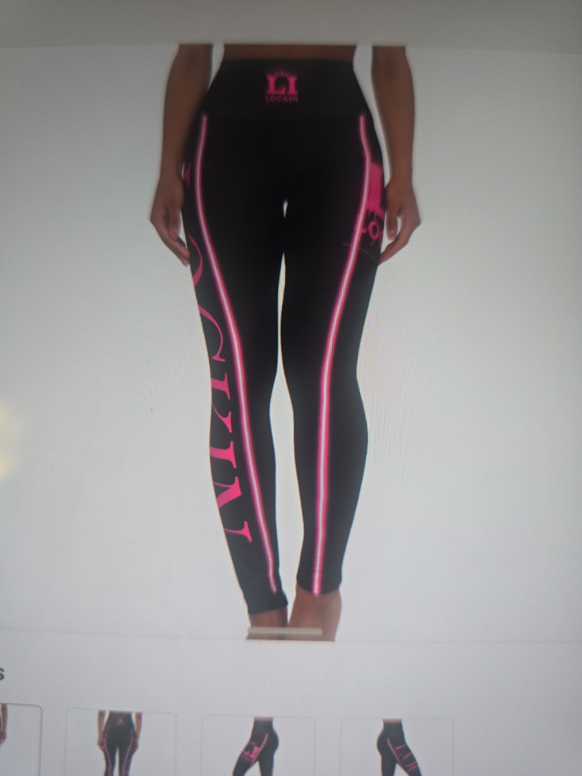 High Waisted Yoga Leggings (AOP)