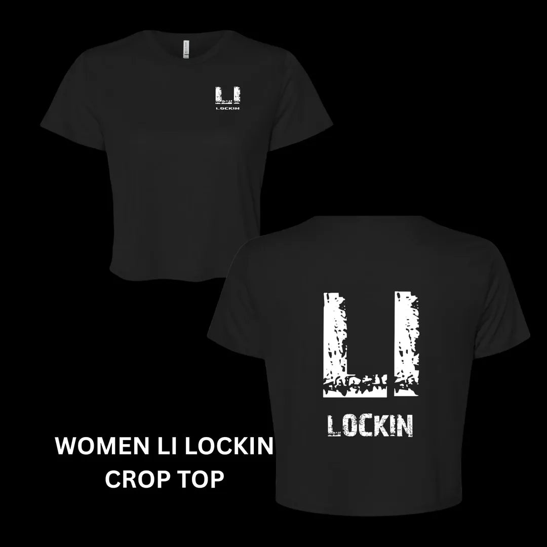 Level Up — Ladies' Flowy Cropped T-Shirt
