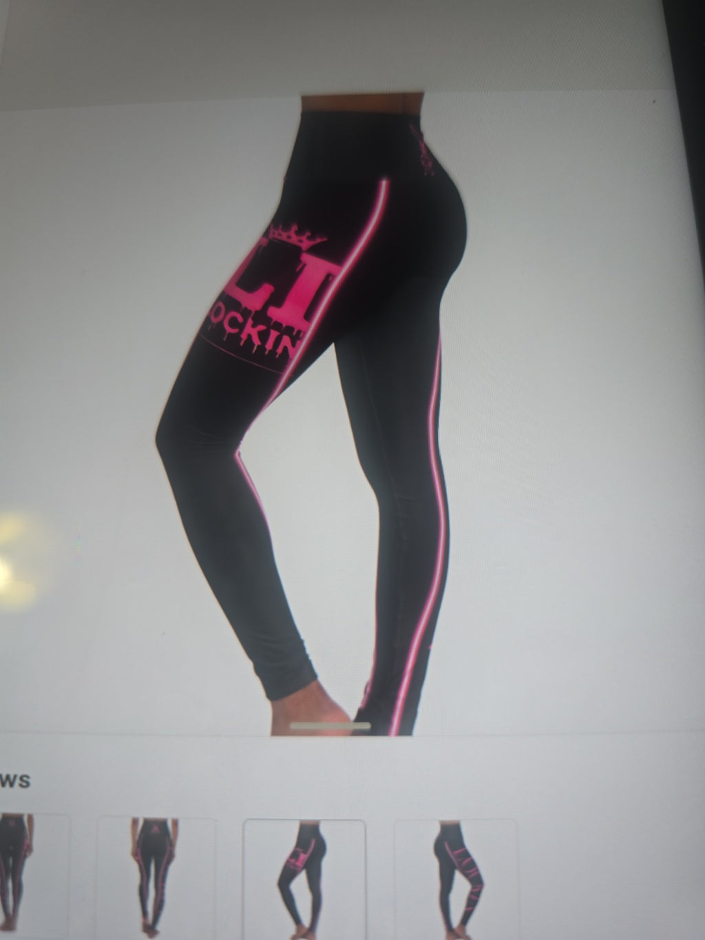 High Waisted Yoga Leggings (AOP)