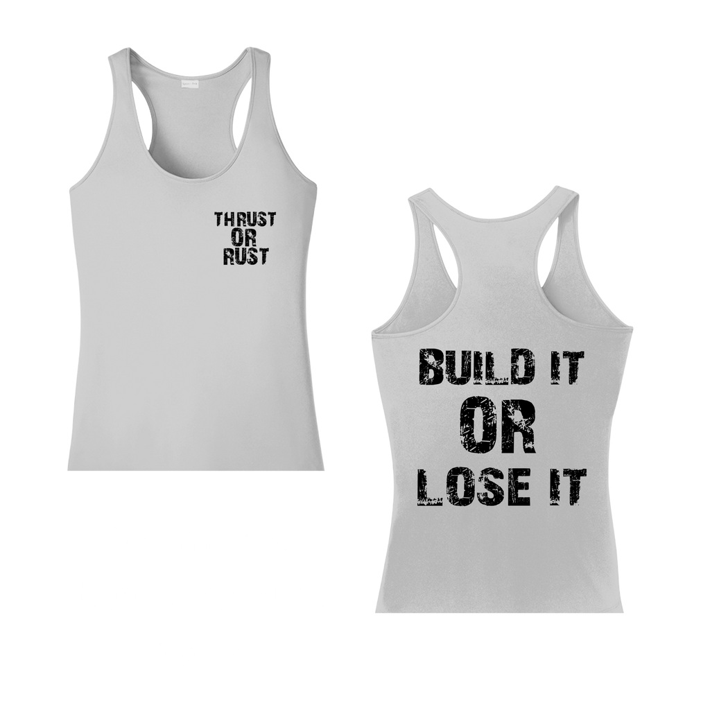 Level Up — Ladies' Racerback Performance Tank