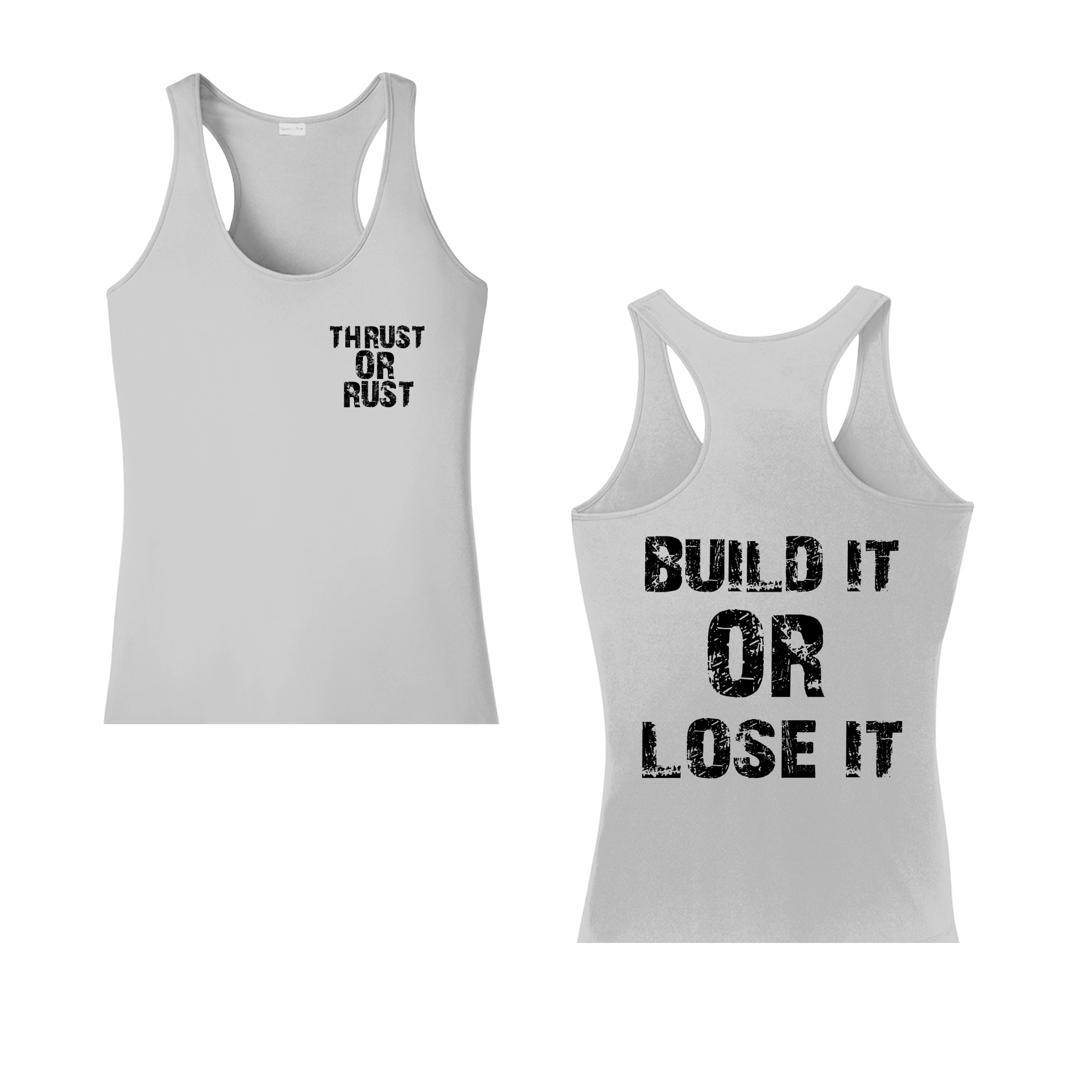 Level Up — Ladies' Racerback Performance Tank
