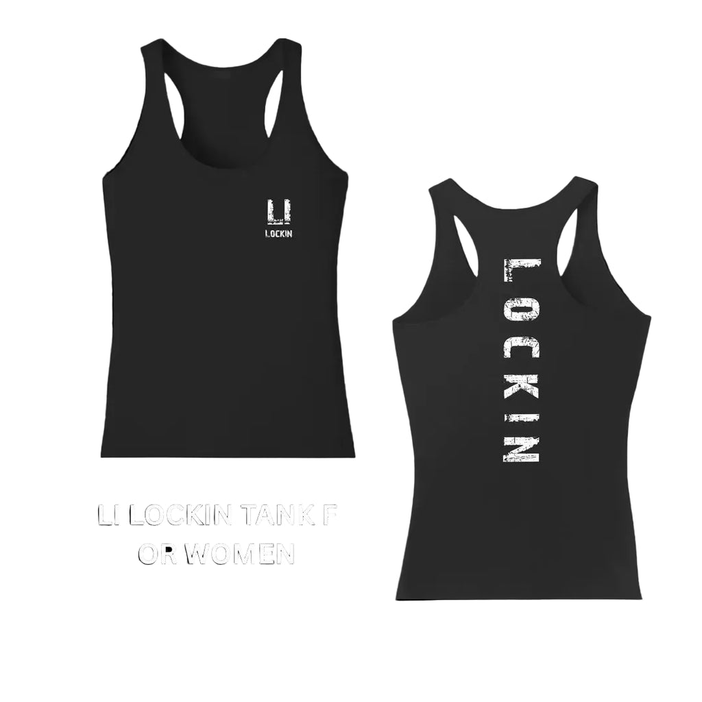 Lock In — Ladies' PosiCharge Racerback Tank
