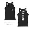 Lock In — Ladies' PosiCharge Racerback Tank