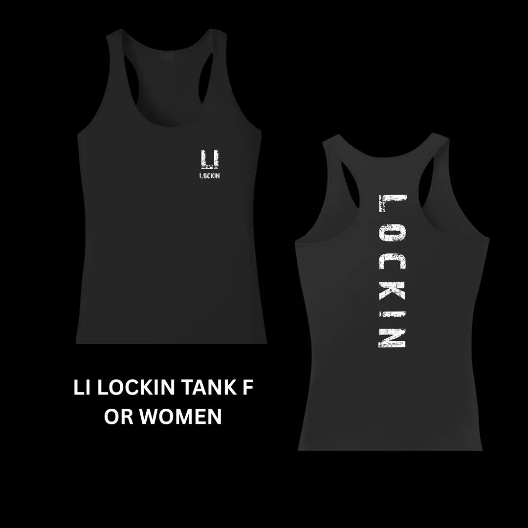 Lock In — Ladies' PosiCharge Racerback Tank