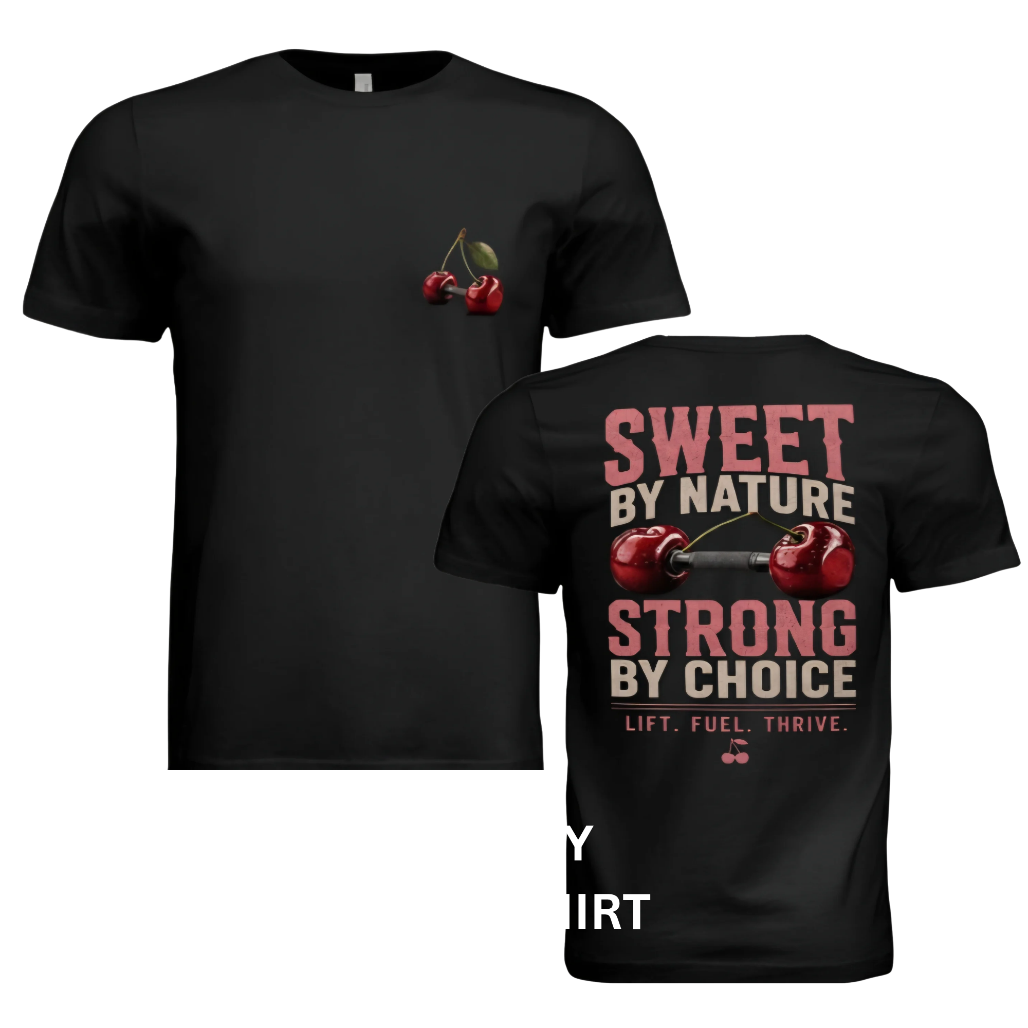 Lock In — Cherry Unisex Triblend Tee